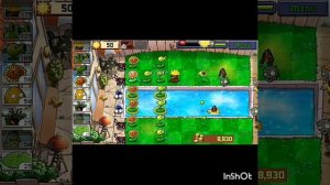 Растения против зомби #4 задний двор 6-10 лвл