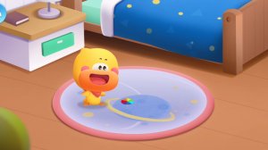 Крякря узнал: почему радужный волчок становится белым? | Познавательный мультфильм для малышей