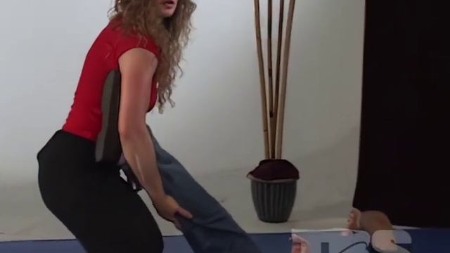 Ball Crushing Side Headlock Defense | Self Defense Moves | Kathy Long