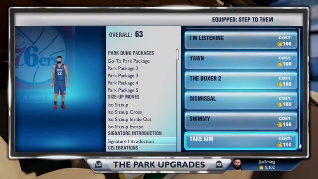 Park Packages for NBA 2K14 MyCAREER PS4 смотреть онлайн