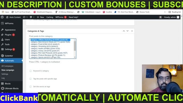 How To Make An ClickBank Affiliate Auto Posting Website With Traffic Automation 2021 смотреть онлайн
