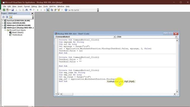 Vlookup With VBA in Excel смотреть онлайн