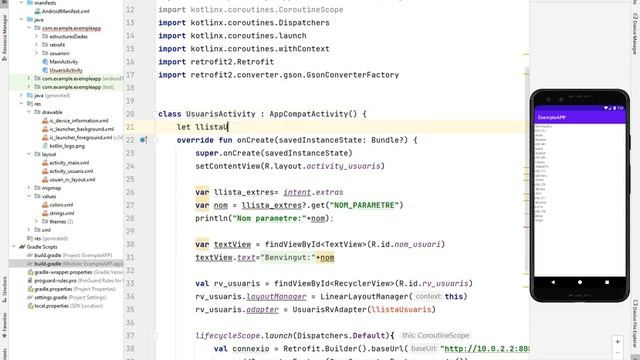 06 Adndroid Kotlin peticiones al servidor amb Retrofit i mostrar imatges remotes amb Glide смотреть онлайн