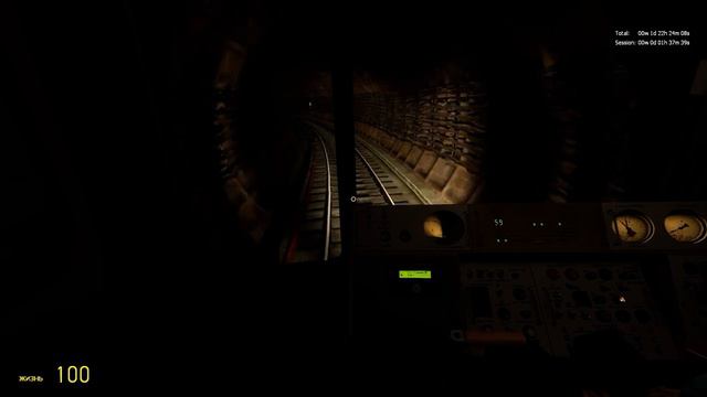 G.Mod - Metrostroi: Ничего особенного. Просто еду с другом помогалой и болтаю с ним о том, о сём. смотреть онлайн