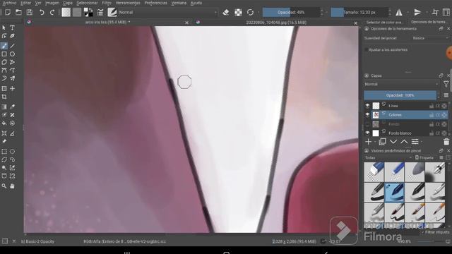 Arte Botánico 🎨 | Dibujando en 20 minutos una Echeveria 'Perle von Nurnberg' en Krita 💐 | Speed-art смотреть онлайн