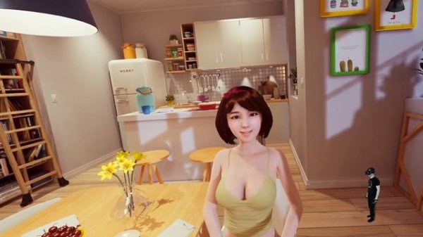 This is your new virtual girlfriend! TOGETHER VR [Virtual Reality Gameplay]