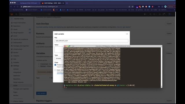 Deployment Gitlab + Laravel + Laravel Envoy смотреть онлайн