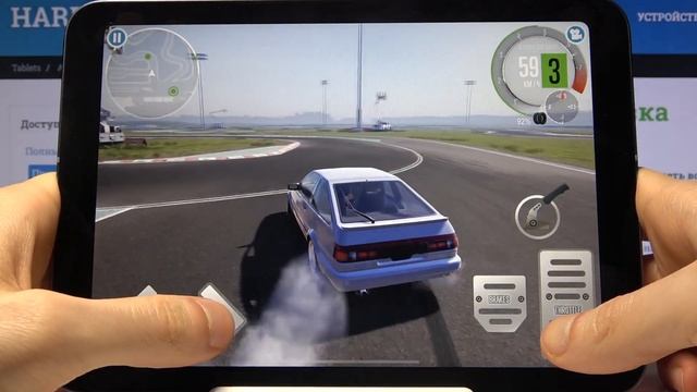 Айпад Мини 6 2021 – тест производительности в CarX Drift Racing 2 смотреть онлайн