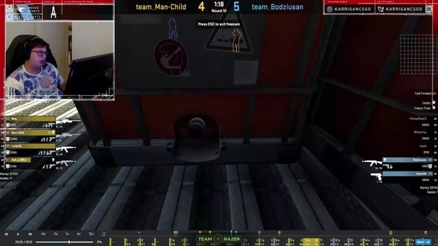 HOW TO IMPROVE GAME SENSE & AIM - karrigan Reviews #2 CS:GO смотреть онлайн