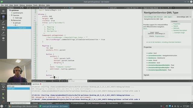 Qt Embedded Days - Maps, Routing and Navigation with QML, by Justin Marina, General Magic смотреть онлайн