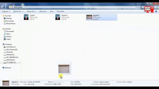 Photoshop #13 in Telugu | How to resize photo, signature for online application | Explain in Telug смотреть онлайн