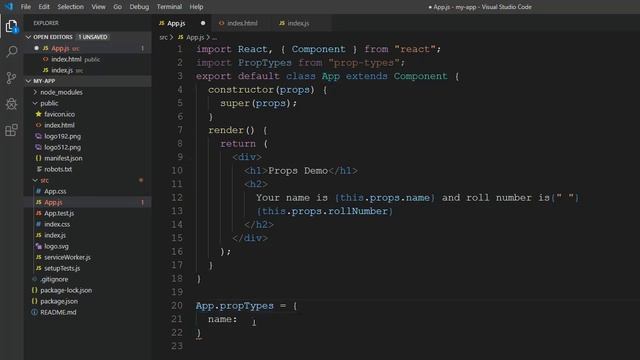 Tutorial 7 - Props Type Checking смотреть онлайн