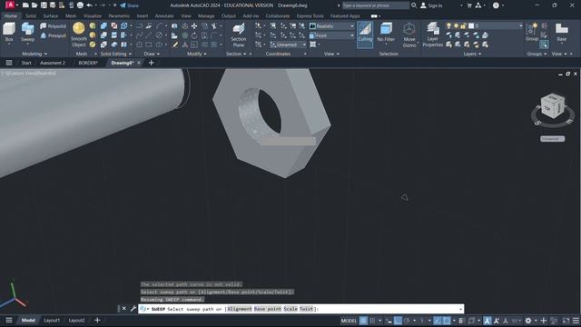 ASSESSMENT 2 AUTOCAD ENGINEERING MUHAMMAD WAFIY MUBIN BIN MUHAMMAD NAZRUL 1B смотреть онлайн