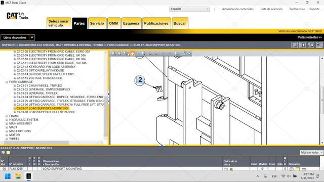 CATERPILLAR FORKLIFT TRUCKS MCFA EPC & WORKSHOP MANUAL 2022.10 | PRESENTATION смотреть онлайн