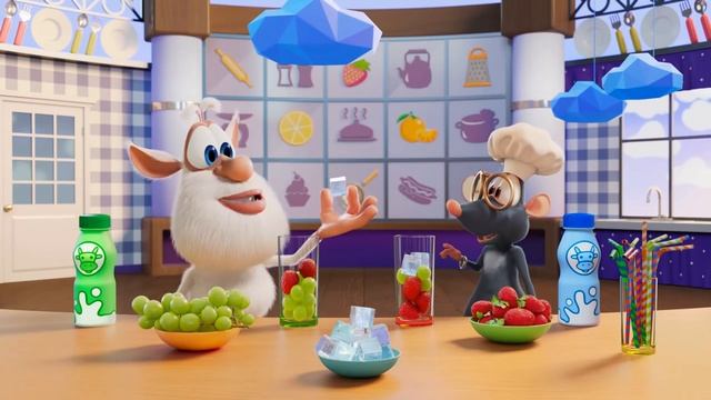 Booba ⭐ Spring Roll Surprise - Food Puzzle ?? New Episodes ? Moolt Kids Toons Happy Bear смотреть онлайн