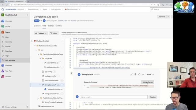 Suggest Code Changes in Azure DevOps Pull Requests (#265) смотреть онлайн