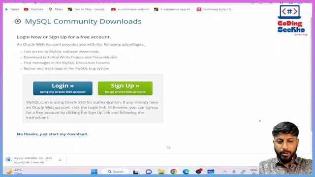9A. Download Mysql before JConnector Jar File | Java Project in Hindi | Vikas Singh смотреть онлайн