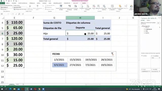 7 a 9 pm | Excel Avanzado I смотреть онлайн
