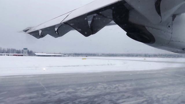 ATR-72-500 Landing Joensuu EFJO