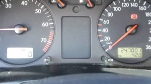 португалия.VW Passat-B5 .сбрасываем надпись Service Oil & INSP