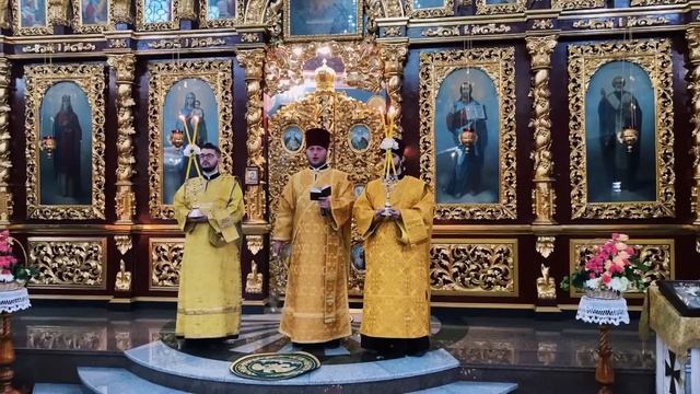 Престольный праздник в Свято-Николаевском соборе г. Евпатории, 19 декабря 2020 года смотреть онлайн