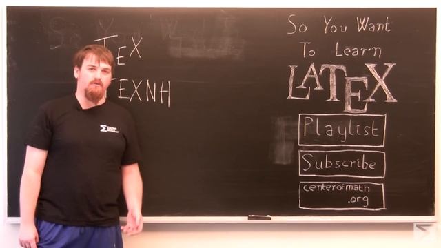 So You Want To Learn LaTeX: Introduction (1/6) смотреть онлайн