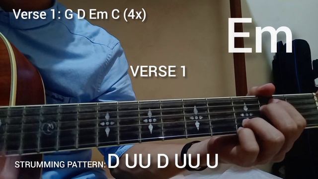 TORETE GUITAR TUTORIAL ( G Em C D ) BASIC CHORDS смотреть онлайн