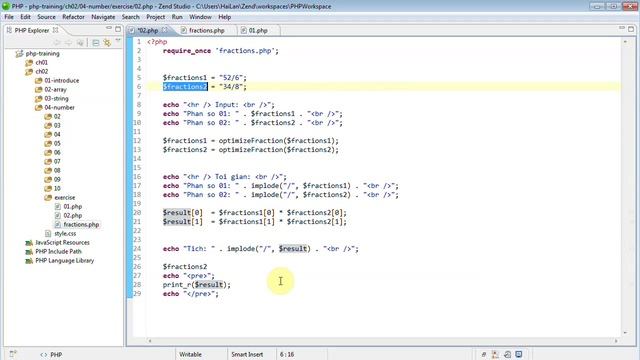 Tự học PHP - 53 PHP Number - 04 Exercise 02 смотреть онлайн