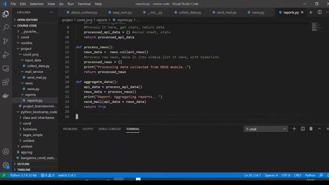 Python boot camp | Session 12 | Project: Skeletal code смотреть онлайн