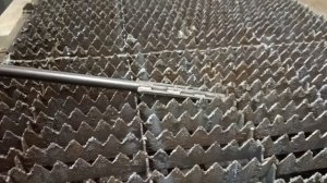 Очистка ламелей станка лазерной резки от шлака. Приспособление.