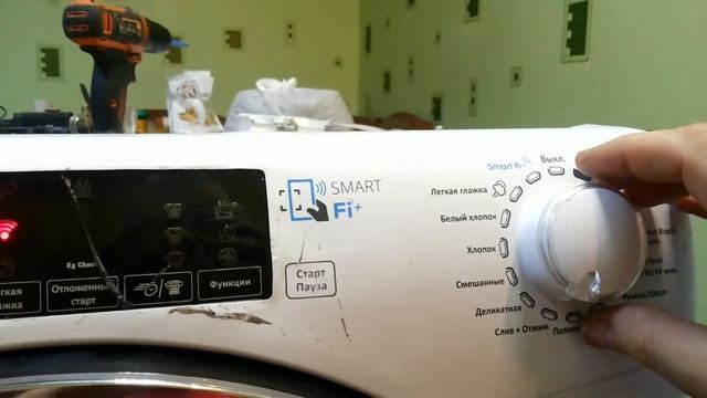 Ремонт стиральной машины Candy VF4137TWHN2-07 смотреть онлайн