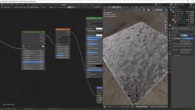 Free Node Groups and How I Use Them || Blender 2.93 смотреть онлайн