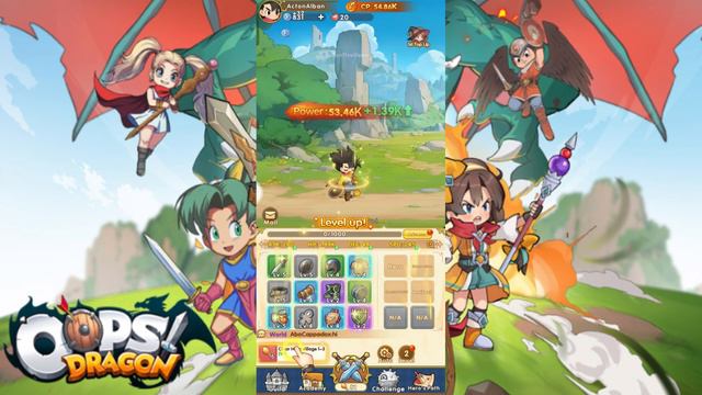 Oops Dragon - Gameplay Android | iOS смотреть онлайн