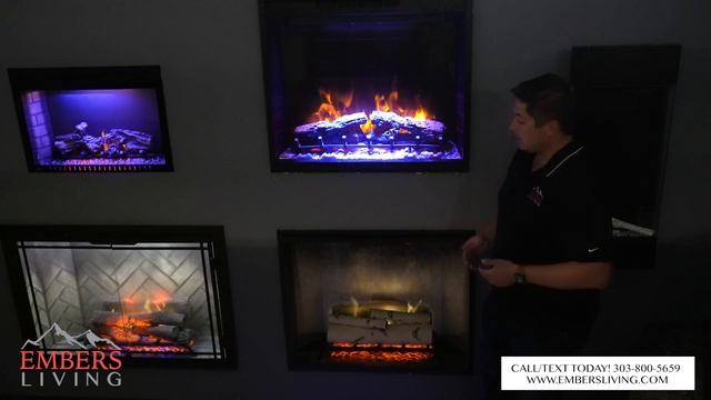 Dimplex Revillusion vs Napoleon Element (who makes the best electric fireplace?) смотреть онлайн