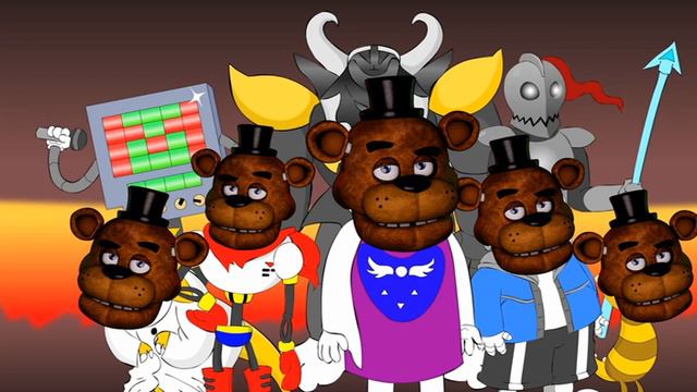 Story of Undertale but it's sung by freddy fazbear смотреть онлайн