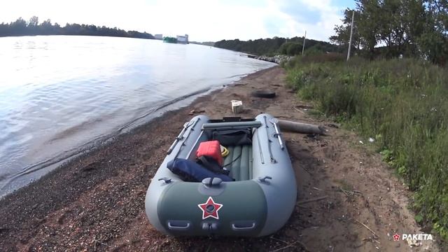Тест на прочность надувной лодки Ракета смотреть онлайн