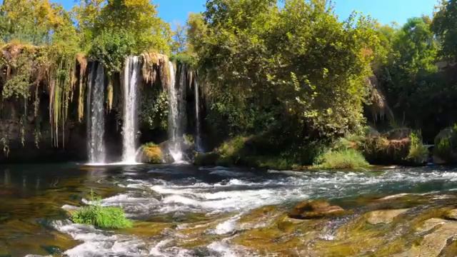 8 Hours Tranquil Music, Calming Waterfall Videos, And Relaxing Waterfall Sounds