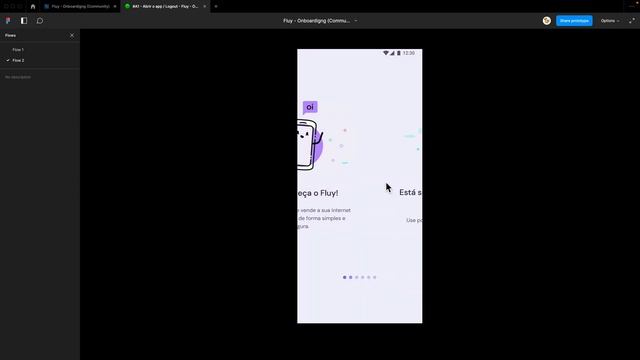 Figma prototype tutorial : App onboarding смотреть онлайн