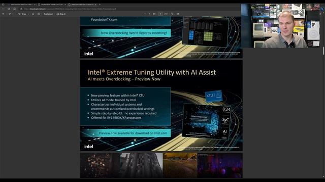 Intel 14th Gen Release смотреть онлайн