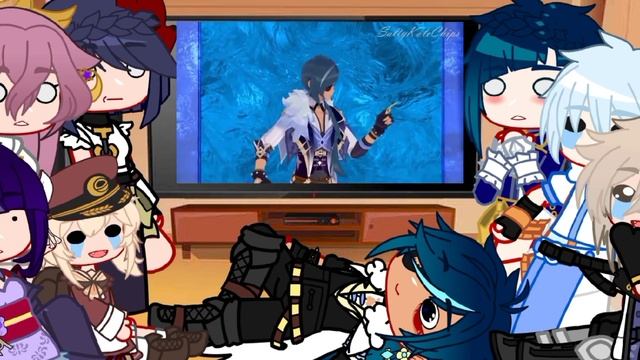 Genshin impact reacts to MMD's | Gacha Club смотреть онлайн