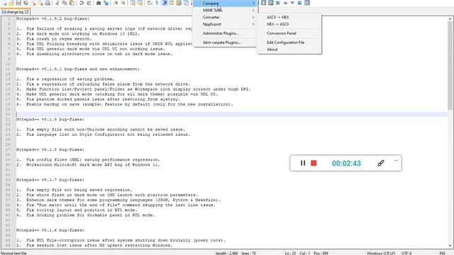 Notepad++ : Instalación y comparar 2 archivos смотреть онлайн