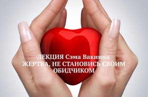 ЖЕРТВА, НЕ СТАНОВИСЬ СВОИМ ОБИДЧИКОМ / Сэм Вакнин