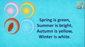 Времена года в английском языке. Seasons