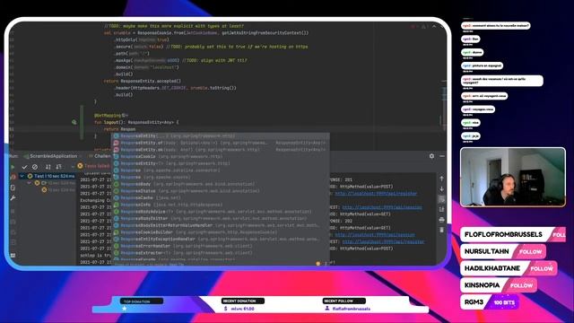 [LiveCoding] ScrambledEggs - 21 - Challenging other Registered Players смотреть онлайн