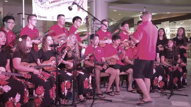 Langley Ukulele Ensemble 2016-BILLY JEAN, EYE Of The TIGER, SWEET CHILD O' MINE