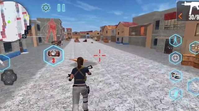 Commando Action Shooting Game - Android GamePlay #1 смотреть онлайн