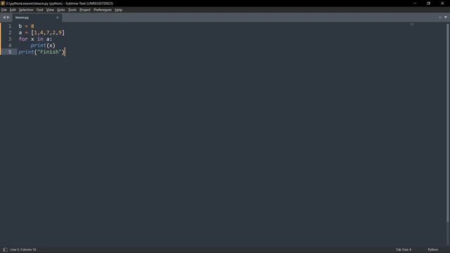 python урок 4. Цикли for та while смотреть онлайн