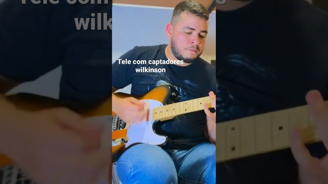 Telecaster squier affinity com captadores Wilkinson alnico 5. Timbre clean! Vídeo completo no canal смотреть онлайн