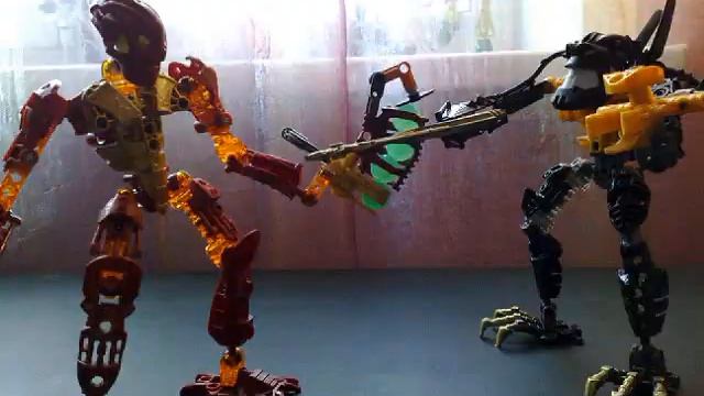 The BIONICLE Fighters -JALLER vs REIDAK- (Slash Dot Dash) смотреть онлайн