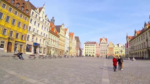 Прогулка по центру Вроцлава\ Wrocław . Обзор красоты и послание всем Вам в конце :) смотреть онлайн